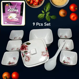 Quality Dinning Dinner / Pudding Set (9 Pcs set)