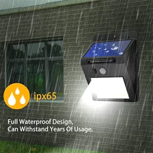 Solar Security LED Night Light for Home Outdoor / Garden Wall