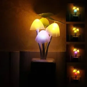 Night Light Mushroom Lamp (Colorful)