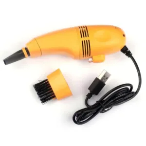 Compact USB-powered mini vacuum cleaner for cleaning computers and cars. USB Mini Vacuum Cleaner for Computer & Car