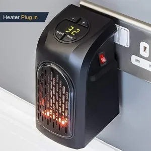 Electric Mini Handy Heater Plug-In Wall (400w)